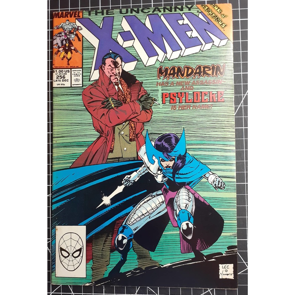 Uncanny X-Men  #256 (1989) Marvel FIRST NEW PSYLOCKE